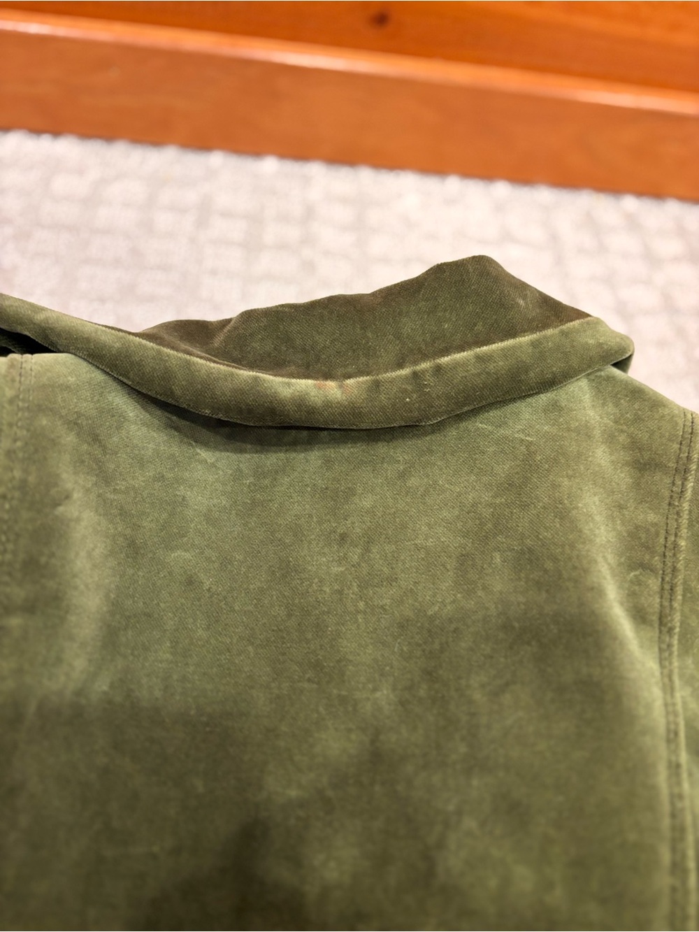 J. Crew Bella Green Velvet Blazer Jacket Vintage Women's 8 - Picture 12 of 14